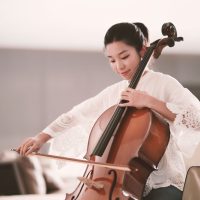 Asain,Musician,Playing,The,Cello